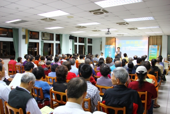 羅東社區大學118舉辦論談，探討宜蘭良田種農舍及廢水何處去問題。