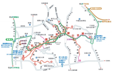 (專案行動地圖)文山社大【手護文山步道】地圖 (專案行動地圖)文山社大【手護文山步道】地圖